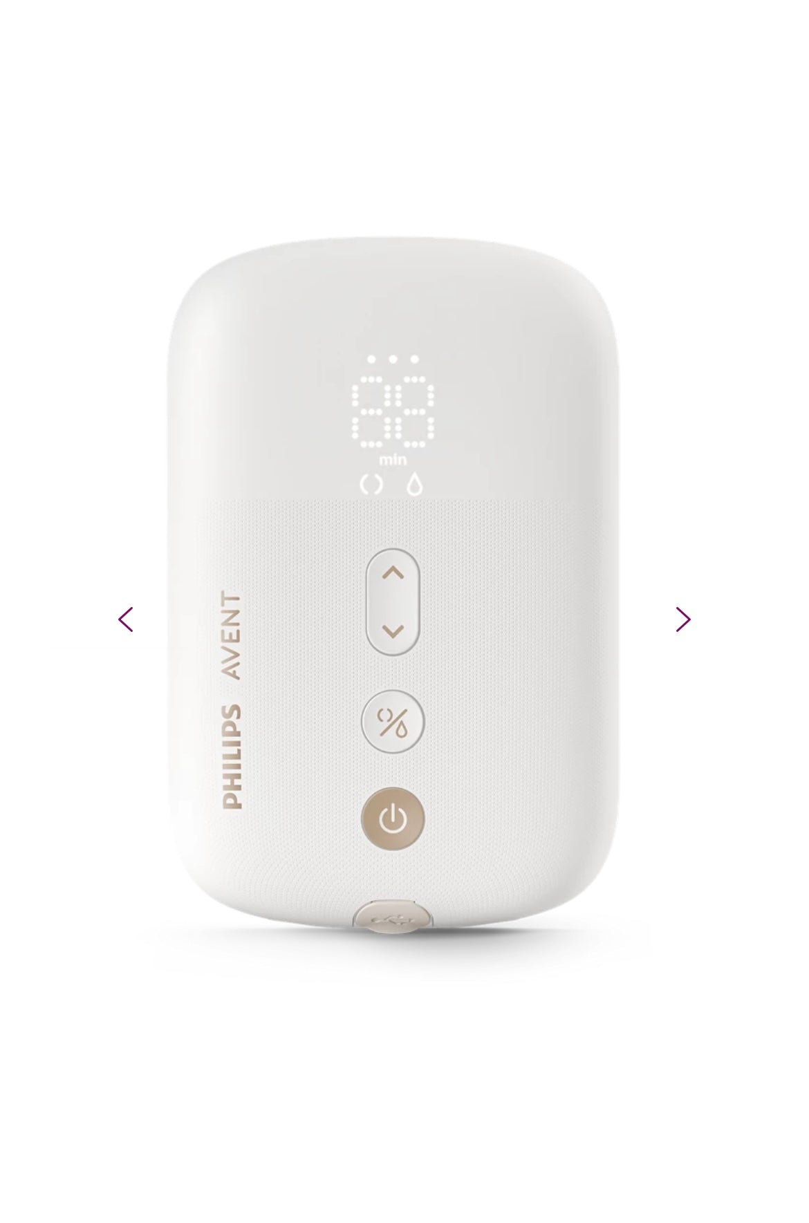 Philips Avent - Tire-lait électrique, qualité hospitalière, moteur silencieux et rechargeable pour une expérience discrète où que vous soyez + trousse de transport