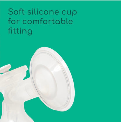 Bebeconfort Tire-Lait Manuel, Tire-Lait en Silicone, Kit Tire-lait manuel avec biberon 150ml, Sable