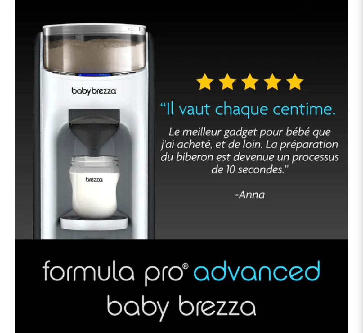 BabyBrezza Formula Pro Advanced - Préparateur de biberons automatique
