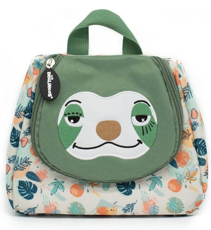 LES DEGLINGOS - Trousse de toilette - bébé et enfant - Rangements astucieux - Vert / Le Paresseux